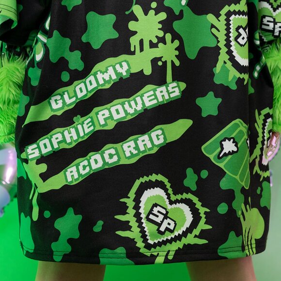 ACDC RAG - Gloomy Bear x Sophie Powers Jelly Oversized Tee - Picture 7 of 10